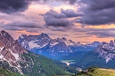 Monte Sorapiss, Dolomity, Itálie