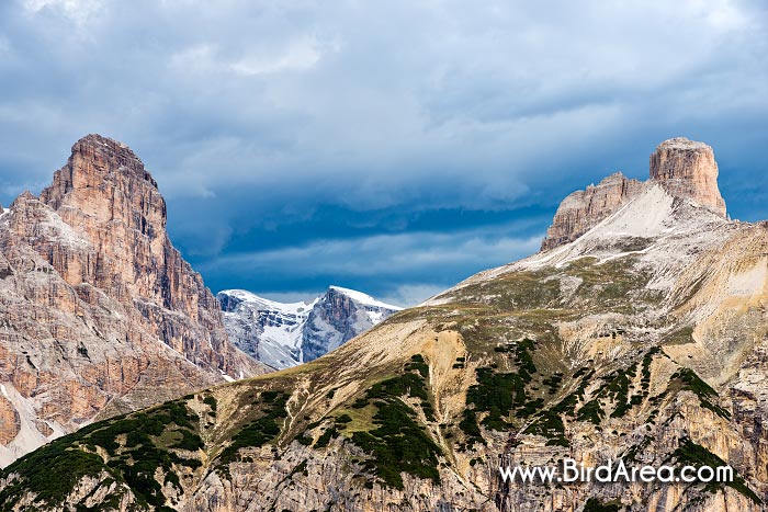 Croda dei Rondoi (Schwalbenkofel) a Torre dei Scarperi (Schwabenalpenkopf)