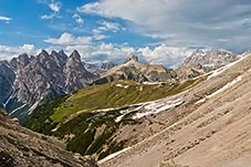 Valle di Rimbon in Dolomites, Italy