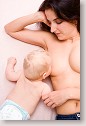 Baby with mother