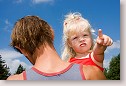 Girl with grandfather