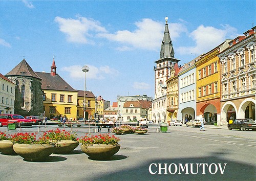Pohlednice Chomutov