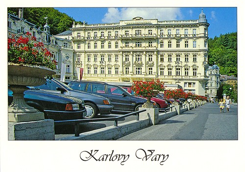 Pohlednice Karlovy Vary - Grandhotel Pupp