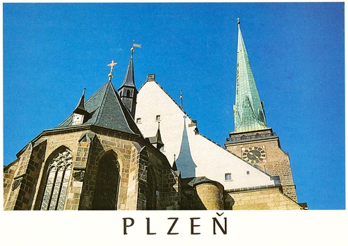 Pohlednice Plzeň - Chrám