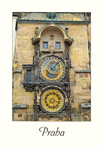 Pohlednice Praha - Staroměstský orloj