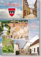 Pohlednice Třebíč - Jewish Town