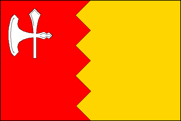 Vlajka Vernířovice