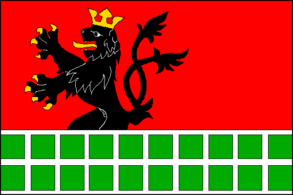 Vlajka Vikýřovice