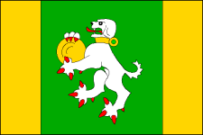 Vlajka obce Slopné