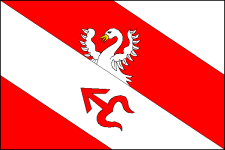 Vlajka obce Tlumačov