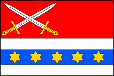 Vlajka obce Všemina