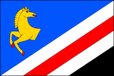 Vlajka obce Zádveřice-Raková