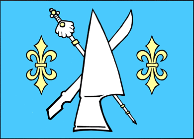 Vlajka obce Černín
