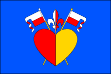 Vlajka obce Hluboké Mašůvky