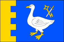 Vlajka obce Hrádek
