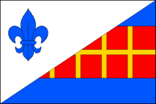 Vlajka obce Korolupy