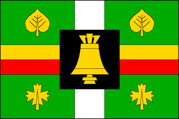 Vlajka obce Lesonice