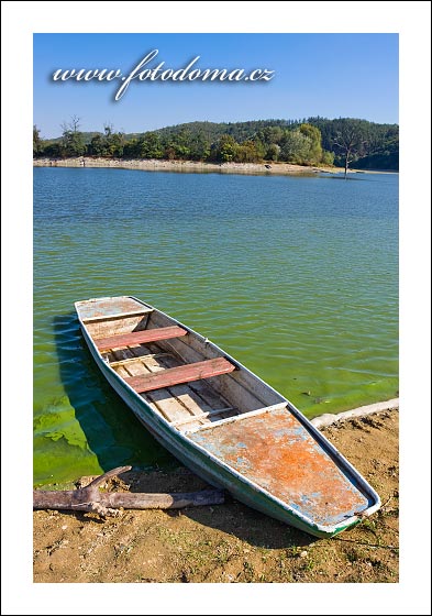 Fotka z obce Plaveč, vodní nádrž Výrovice