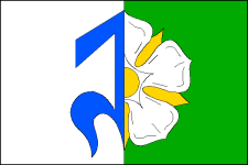 Vlajka obce Stošíkovice na Louce