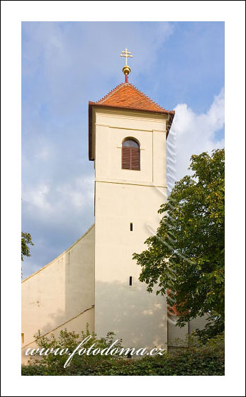 Fotka z obce Únanov, kostel svatého Prokopa
